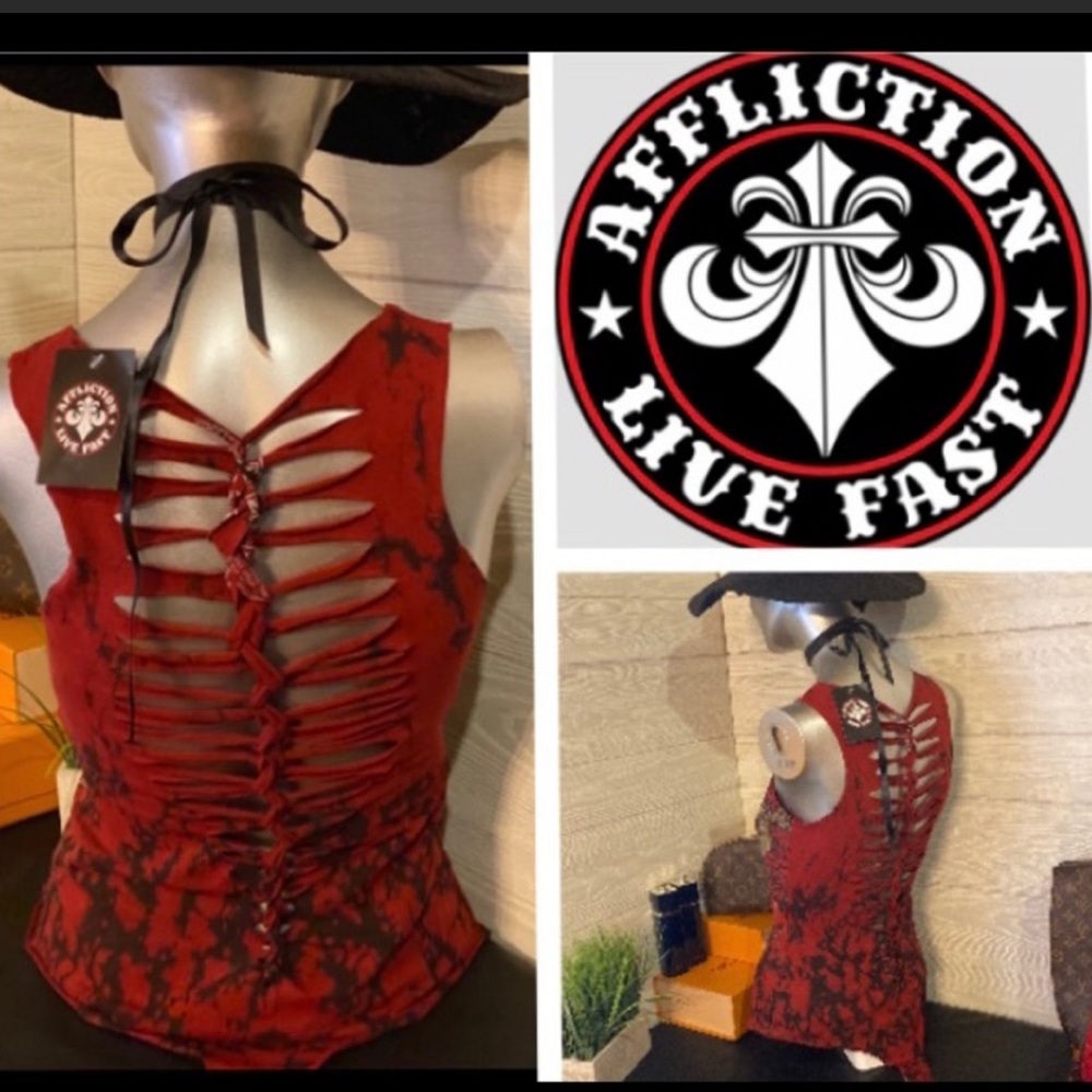 NEW Affliction Body Suit SIZE: READ!! OSFM